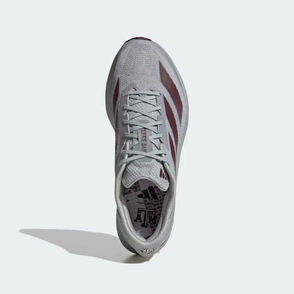 adidas Texas A&M Adizero SL2 Multi Size Men Running Shoes Gray Maroon JQ0233 NEW main image 6